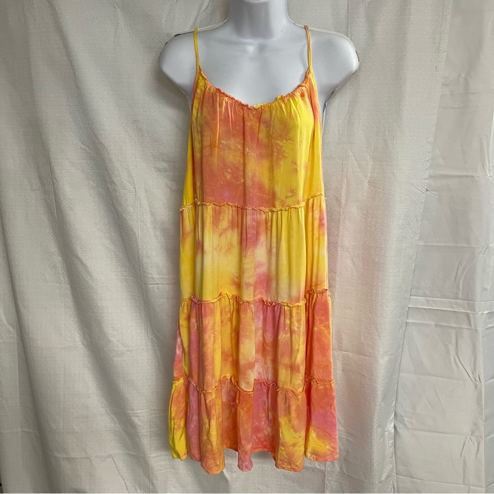 Mlle Gabrielle ladies sleeveless tiered, sundress size XL